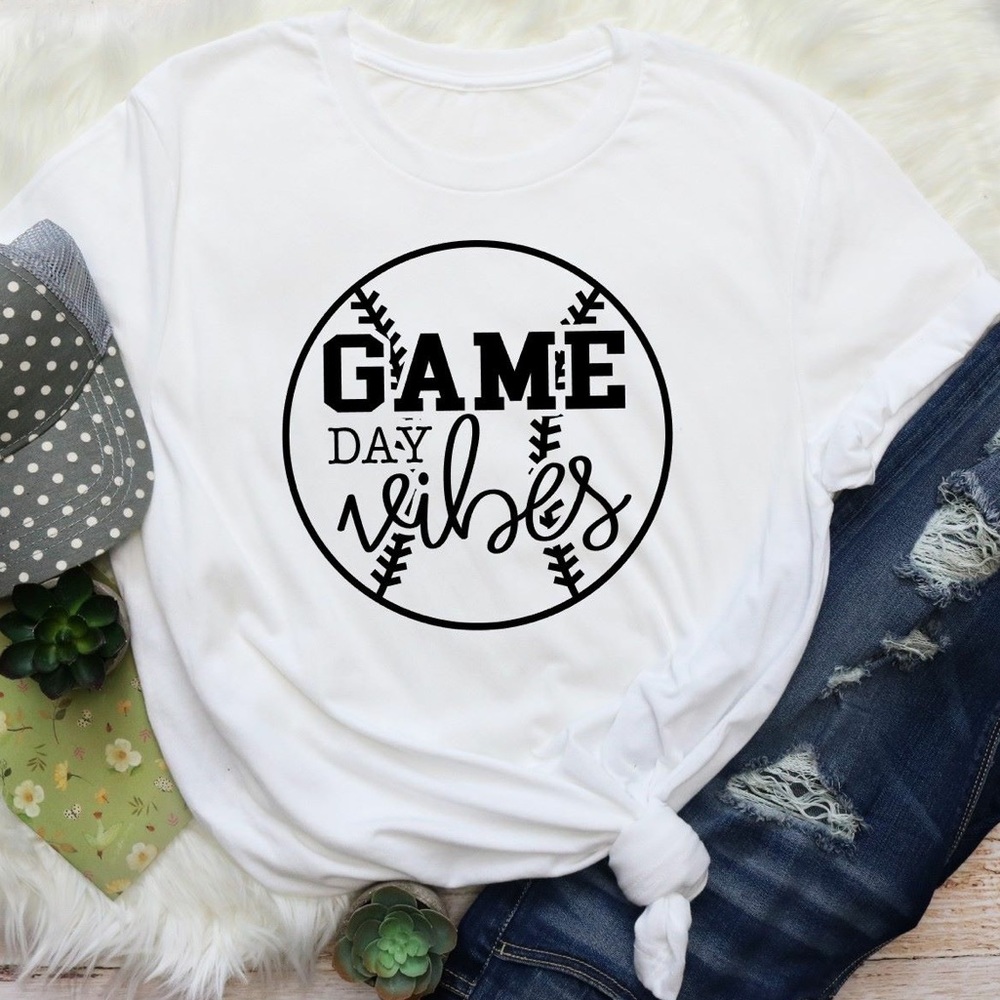 Baseball Softball Game Day Vibes T-shirt